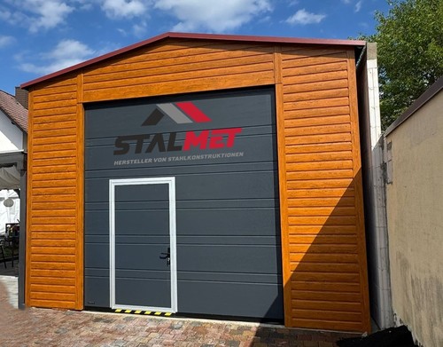 Blechgarage 6x10x4 50m - blechgarage, 6x10x4,50m