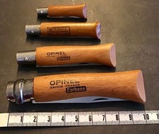 Opinel Taschenmesser Carbon/Inox Messer Nr.2, Nr.4. Nr.5. Nr.7 Made in France