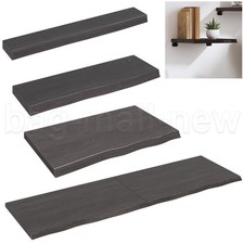 Wandregal Massivholz Eiche