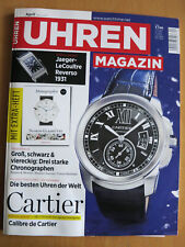 UHREN-MAGAZIN Nr 4 2011 Cartier Calibre, Jaeger-LeCoultre Reverso 1931, Nomos