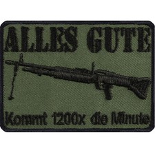 Gewehr Aufnäher: Alles Gute