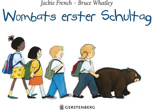 Wombats erster schultag - erster,