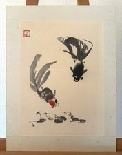 Japanische sumi - japanische, sumi-e