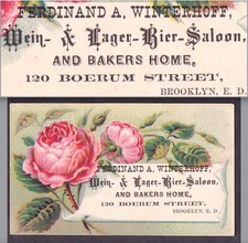 1800's Brooklyn E.D. Saloon