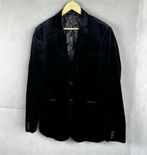 Diesel black gold mens velours