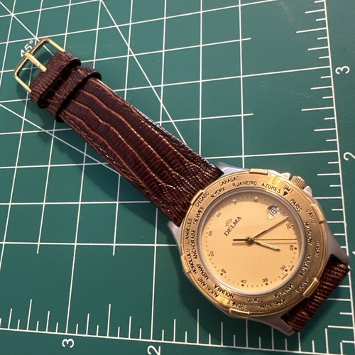 Vintage delma world time - world,