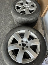 4x Winterkompletträder Audi A6 auf Original 17 Zoll Audi Alufelgen