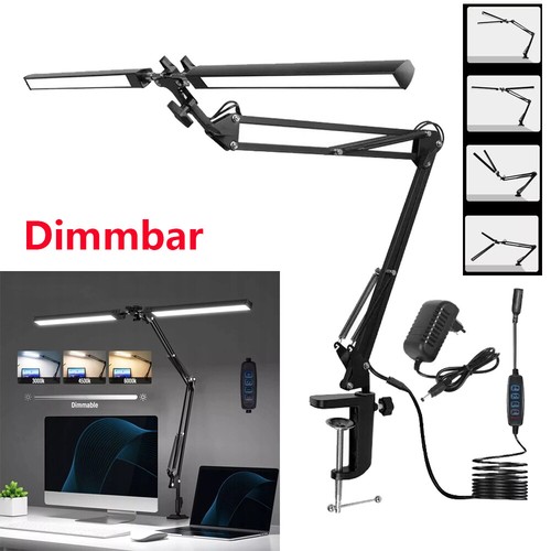 Led klemmleuchte doppelkopf - led,