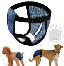 sportliche Hundehöschen Hunde Welpe Windel Läufigkeitshose Schutzhose S-L  H12