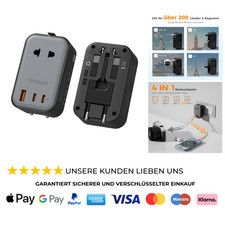 Reiseadapter Weltweit PD 20W