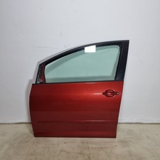 VW Golf Plus 5M1 Tür Door vorne links Sunset Red Rot LA3X komplett
