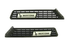 Ziergitter im Seitenteil Satz für Fiat X 1/9