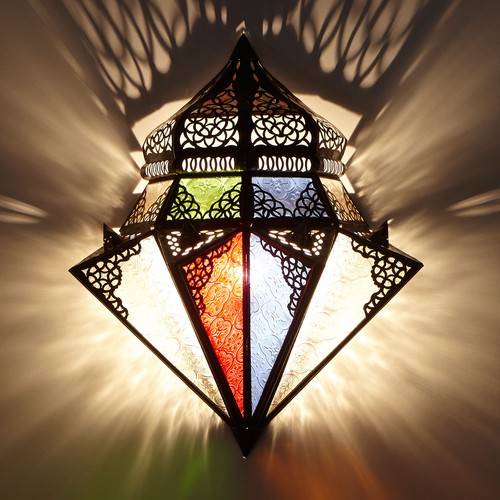 Orientalische wandlampe jawhar - orientalische,