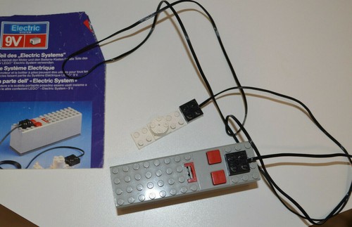 Lego lok train 90s electric - train,