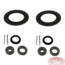  Audi A4 B5 2x ABS Ring Sensorring + 2x Radlager hinten für die Hinterachse