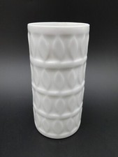 Hutschenreuther Vase Porzellan Karl Scheid Selb Raute Design 1960er H: 11,2 cm