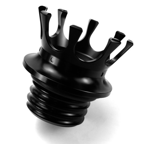 Schwarz aluminium krone - schwarz,