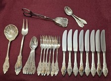 Koch Bergfeld Ostfriesenmuster 90 Besteck Konvolut u.a Obstmesser Gebäckzange 