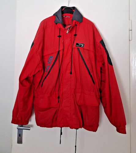 Glacial action skijacke rot - glacial,
