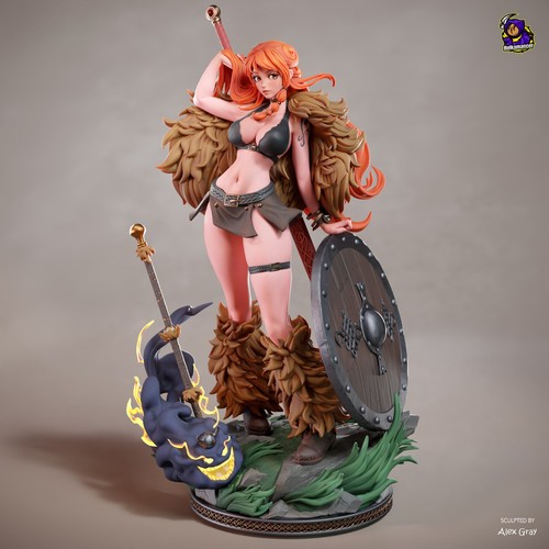 Nami one piece fan art - nami,