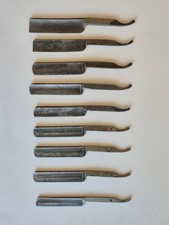 9 x ALTE RASIERMESSER ROHLINGE