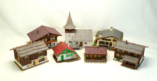 Für bastler dorf set - für,