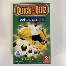 Karten Quizspiel / Quick - Quiz wissen.de Fussball - 500 Fragen - 500 Antworten