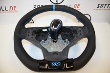 LENKRAD OPEL CORSA D OPC + SCHALTKNAUF NEU BEZIEHEN NEUBEZIEHEN