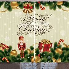 Weihnachten Rustikale Gardine