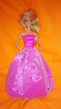 Barbie Puppen Kleid Glitzer