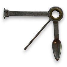 Vintage Pipe Tool Pfeifenbesteck Tamper Cleaner Made in Czechoslovakia Rarität