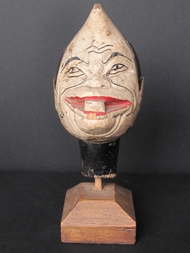 Antik kopf marionette - -kopf,