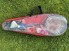 Tecno Pro Badminton Federball Ausrüstung 5 Schläger Federball Set / Federbällen