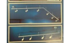 SET-SCHIENENSYSTEM Fischer-Leuchten TITAN 2x Schienen+4 x Abstandshalter 16,5cm