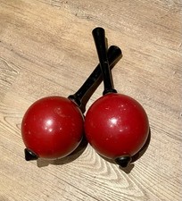 Vintage Maracas von Ahellma - vermutlich späte 1920er bis 1930er