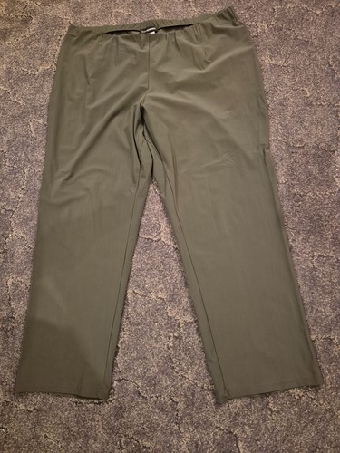 Dunkelgrüne damenstoffhose - dunkelgrüne,