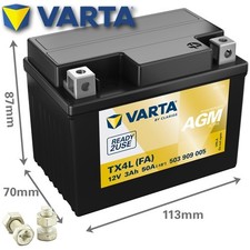 Motorrad Batterie VARTA TX4L