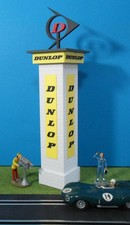DUNLOP Tower DEKO für Carrera 132 Boxengasse Gebäude Slotcar GO 1:32 1:43 Turm
