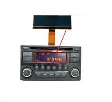 LCD DISPLAY Radios Daewoo Nissan Juke Note
