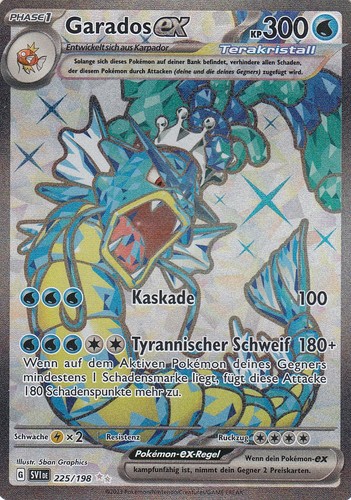 Garados 225 198 fullart - garados-ex,
