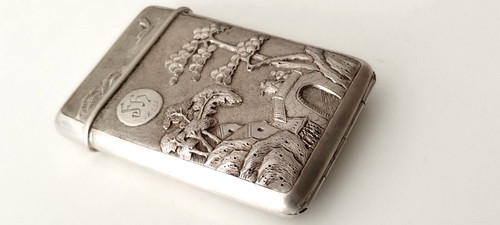 Rar jugendstil zigarettenetui - jugendstil,