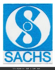 SACHS Aufnäher Patches Motorrad Mofa Moped Kleinkraftrad Fichtel Motoren v1