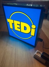Original TEDi Leuchtschild | Werbeschild | Rarität | Sammler Einzelstück