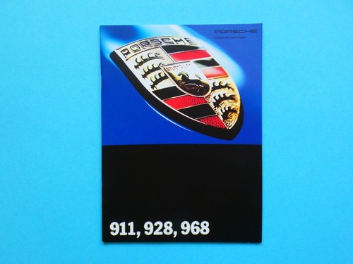 Prospekt porsche 911 - (993), /
