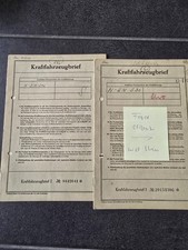 Ford Taunus 17M 1957 1958 60 PS Fahrzeugschein Sammlung 40