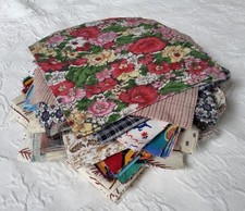 200 Scraps  20x20 cm Paket Stoffreste Patchwork Baumwolle