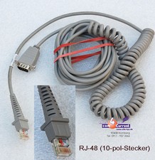 DATALOGIC D130 D110 SCANNER KABEL CAB382 RJ-48 ->SERIEL