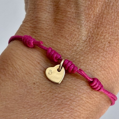 Dodo pomellato armband fuchsia - dodo,