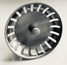 FRANKE Siebkorb für Spülen 3 1/2 Zoll Exenter  mit Stellschraube  Ø 77 mm / Aria