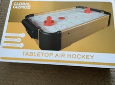 MINI TISCH-AIRHOCKEY-SPIEL DRÜCKER PUCKS FAMILIE WEIHNACHTSGESCHENK ARCADE-SPIELZEUG SPIELSET